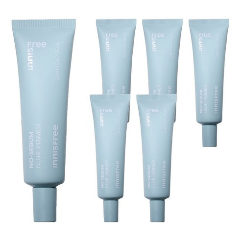 이니스프리 New 노세범 블러 모공 커버 프라이머 25ml, 6개