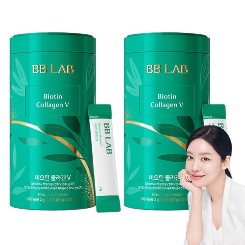 비비랩 비오틴 콜라겐V, 30회분, 60g, 2개