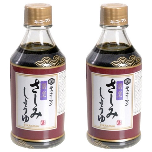 기꼬만 사시미 간장소스, 200ml, 2개