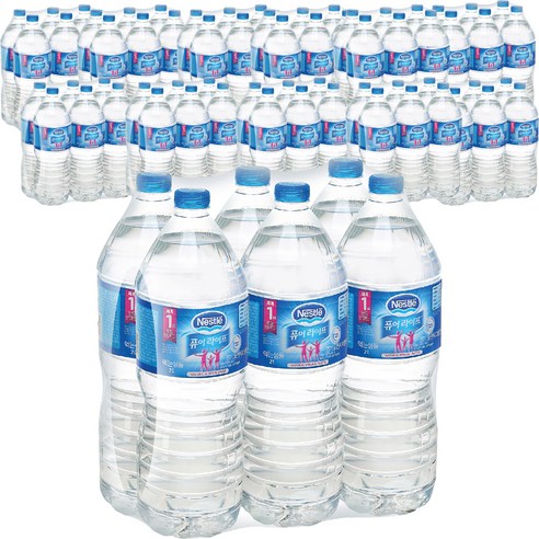네슬레 퓨어라이프 생수, 2L, 72개