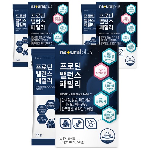 내츄럴플러스 프로틴 밸런스 패밀리 10p, 350g, 3개