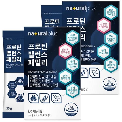 내츄럴플러스 프로틴 밸런스 패밀리 10p, 350g, 2개