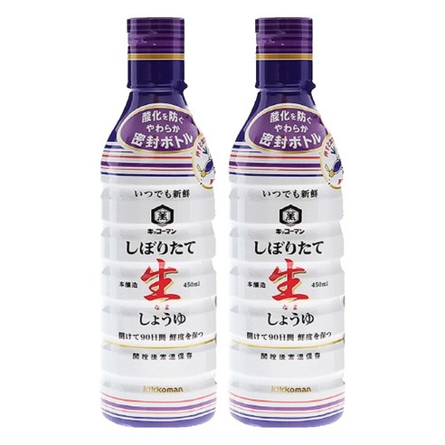 기꼬만 생간장, 450ml, 2개