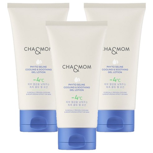 차앤맘 피토세린 쿨링 앤 수딩 젤 로션, 150g, 3개