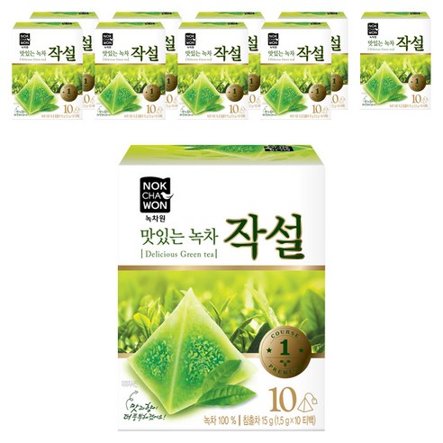 녹차원 맛있는 녹차 작설, 1.5g, 10개입, 10개