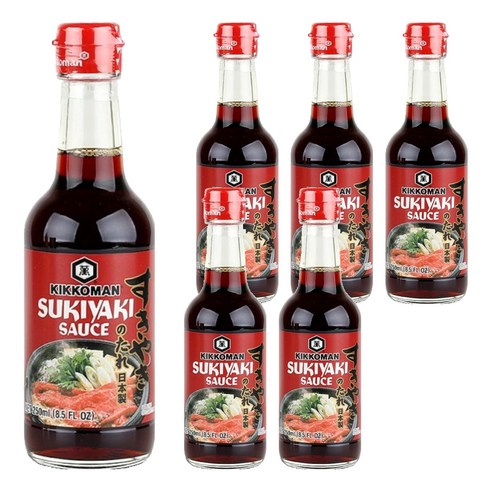 기꼬만 스키야키 소스, 250ml, 6개