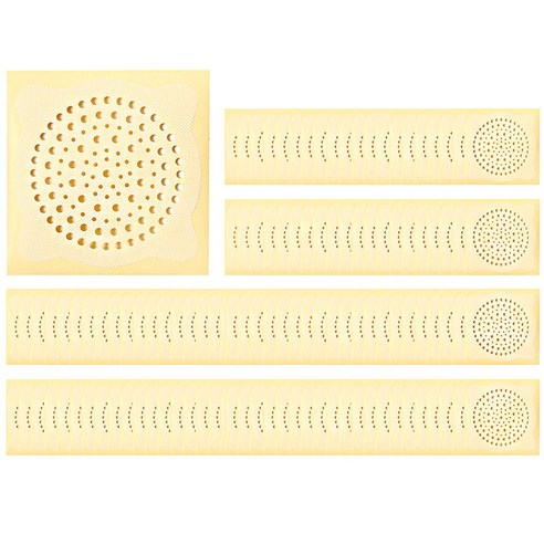 코멧 머리카락 제거 화장실 욕실 배수구 거름망 하수구 덮개 스티커, 120개, 화이트