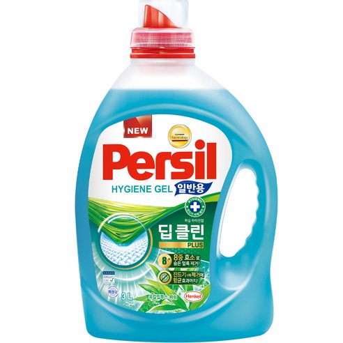 퍼실 유칼립투스 파워 하이진 젤 일반용 액상세제 본품, 1개, 3L