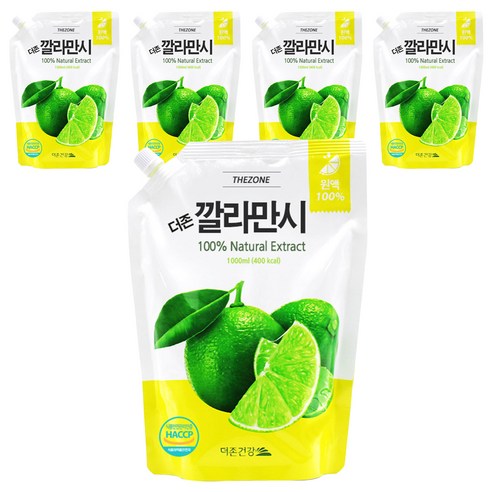 더존 깔라만시 원액, 1000ml, 5개