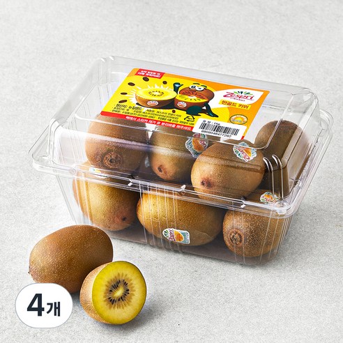 제스프리 썬골드키위, 1kg, 4개