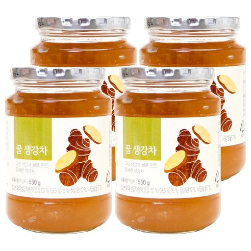 초록원 생강차, 550g, 1개입, 4개