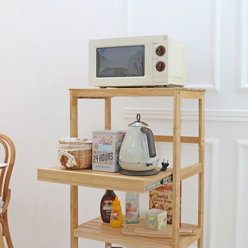 주방 공간을 변화시키는 에코DIY 다용도 수납장형 렌지대
