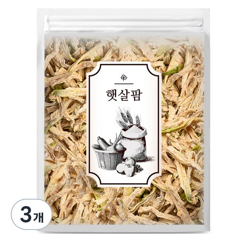 햇살팜 제주도 무말랭이, 300g, 3개