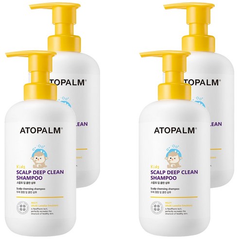 아토팜 스칼프 딥 클린 샴푸, 460ml, 4개