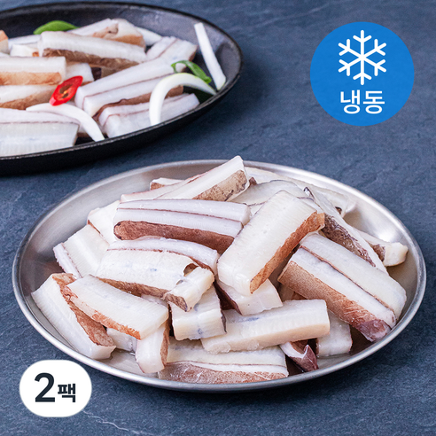 해슬로 대왕오징어 귀채 (냉동), 1kg, 2팩