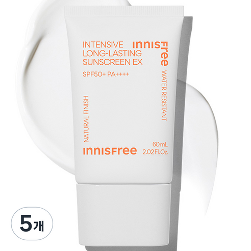 이니스프리 인텐시브 롱래스팅 선스크린 EX SPF50+ PA++++! 총평가수 3,306개의 만족 리뷰가