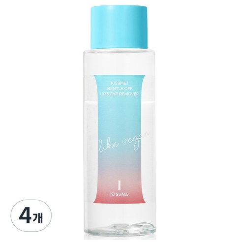 키스미아이 젠틀 오프 립앤아이 리무버, 120ml, 4개