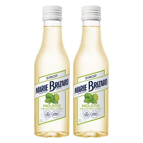 마리브리자드 모히또민트 시럽, 250ml, 2개