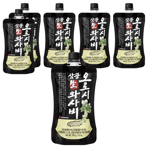 SamKwang 생와사비 오로시, 100g, 6개