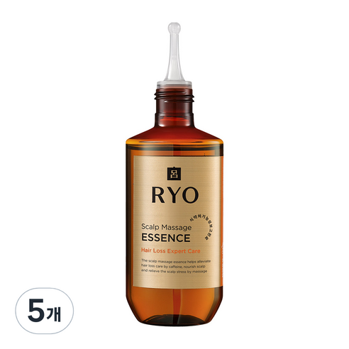 려 자양윤모 9EX 탈모증상전문케어 두피마사지 헤어에센스, 5개, 80ml