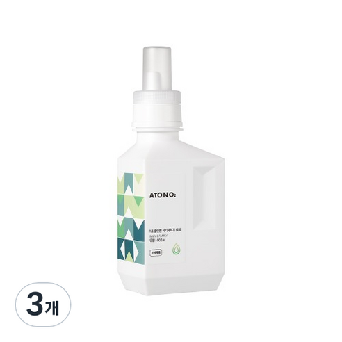 아토앤오투 올인원 식기세척기 세제, 3개, 600ml