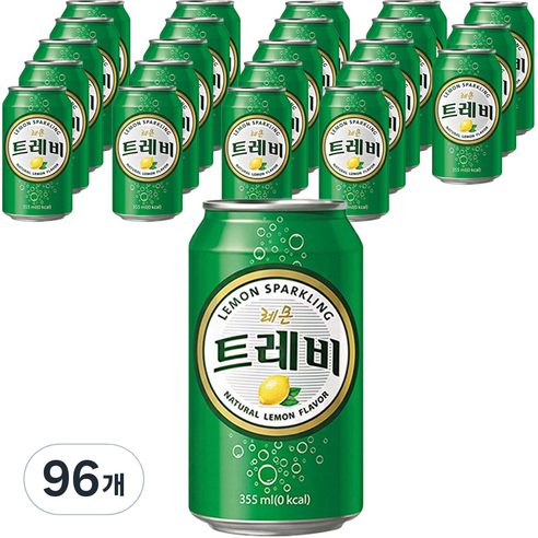 트레비 레몬 캔 탄산수, 355ml, 96개
