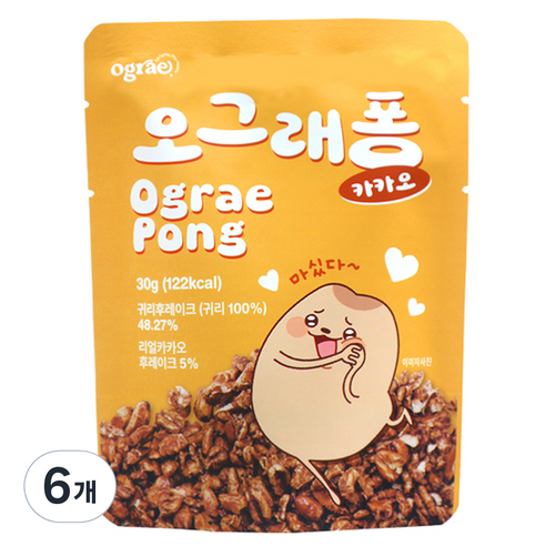 오그래 오그래퐁, 30g, 6개