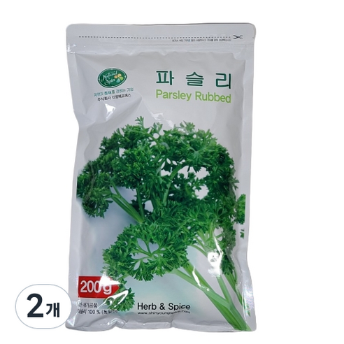 내츄럴스파이스 파슬리 허브향신료, 200g, 2개