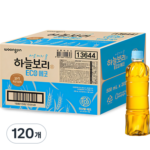하늘보리 에코 무라벨, 500ml, 120개