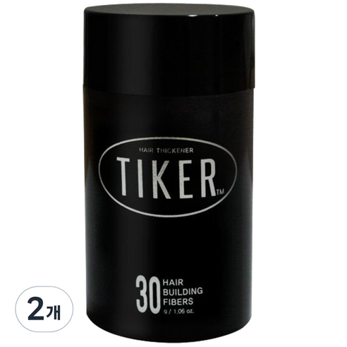 티커 베이직 흑채 30g 2개, 블랙색 티커 베이직 흑채 30g 2개, 블랙색