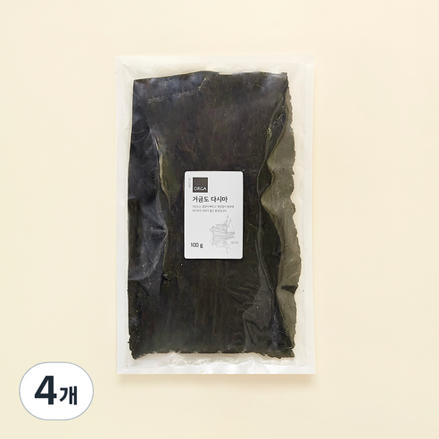 ORGA 거금도 다시마, 4개, 100g