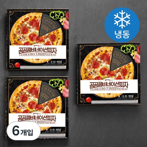 곰곰 콤비네이션 피자, 415g, 1개입, 6박스