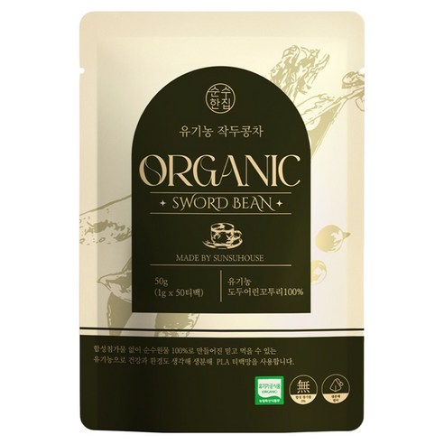 순수한집 유기농 작두콩차, 50g, 50개입, 1개