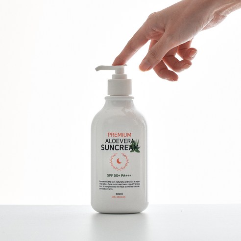 닥터문 프리미엄 알로에베라 선크림 500ml 대용량