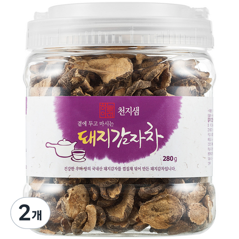 하늘아래 천지샘 돼지감자차, 280g, 2개