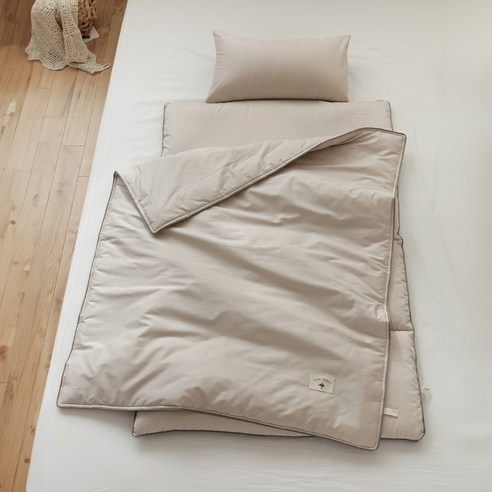 쁘리엘르 모모 순면 낮잠이불 세트 분리형