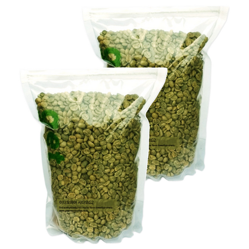 그린어쓰 이디오피아 시다모G2, 500g, 2개