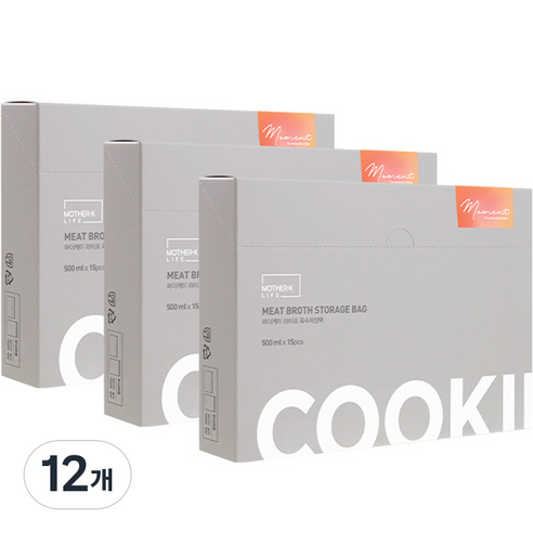 마더케이라이프 육수저장팩 15p, 12개