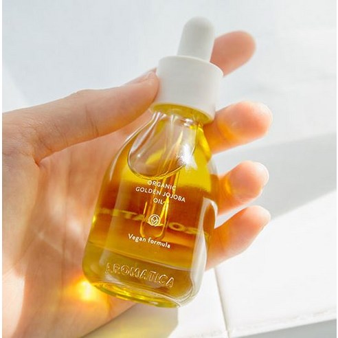  아로마티카 유기농 골든 호호바 일반 오일, 30ml, 1개 