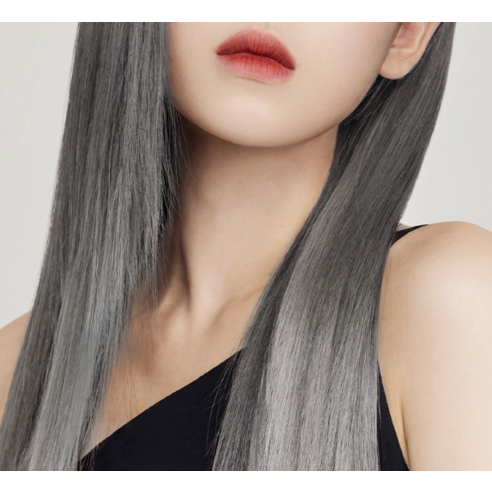 멋진 애쉬 그레이 컬러, 집에서 간편한 염색