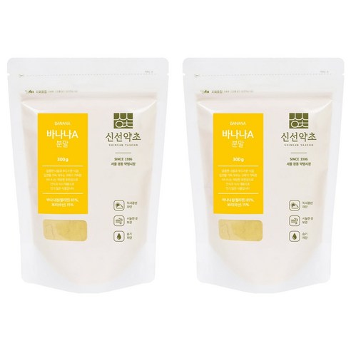 신선약초 바나나A분말, 300g, 2개