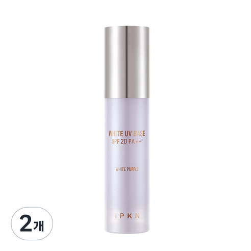입큰 화이트 UV 메이크업 베이스 35g, 2개, 2호 화이트 퍼플