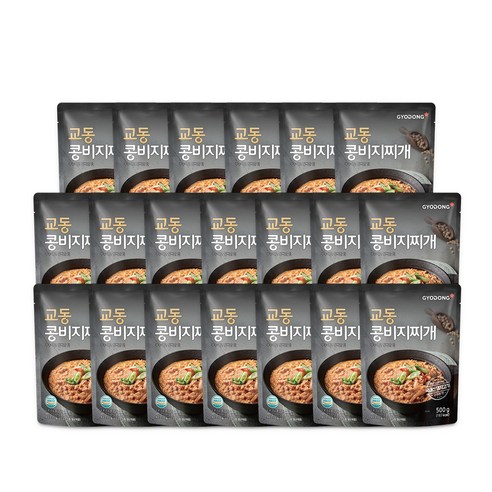 교동 콩비지찌개, 500g, 20팩