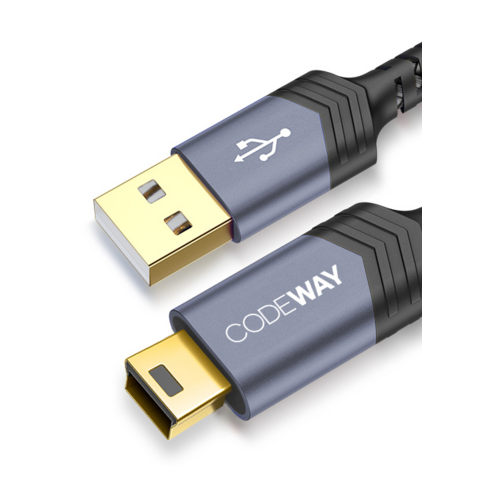 코드웨이 USB A to 미니5핀 외장하드 케이블 - 외장 하드 드라이브 연결에 필수품