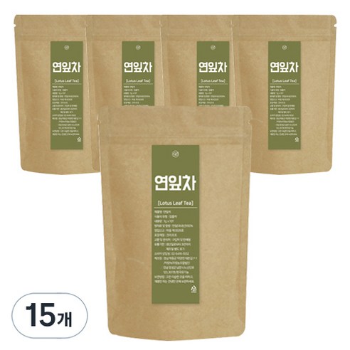 연잎차, 1g, 10개입, 15개
