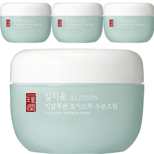 일리윤 히알루론 모이스춰 수분크림, 100ml, 4개