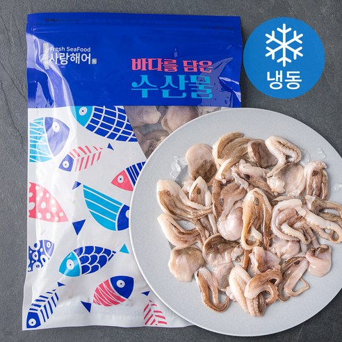 사랑해어 간편한 손질 주꾸미 (냉동), 800g, 1개