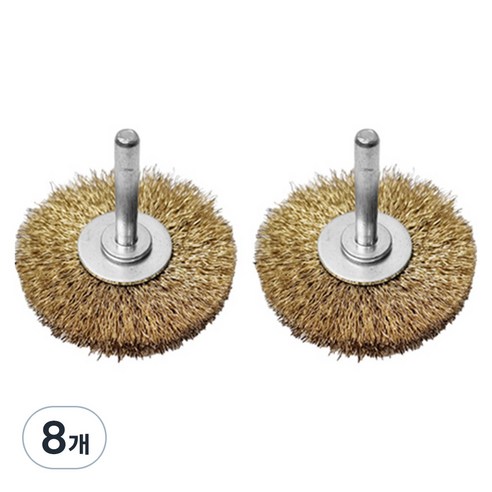 월드크린 T브러쉬 철 63mm, 8개