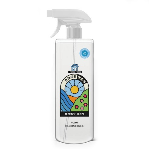 프레프레 데일리 무색 무향 실내 탈취제, 500ml, 1개