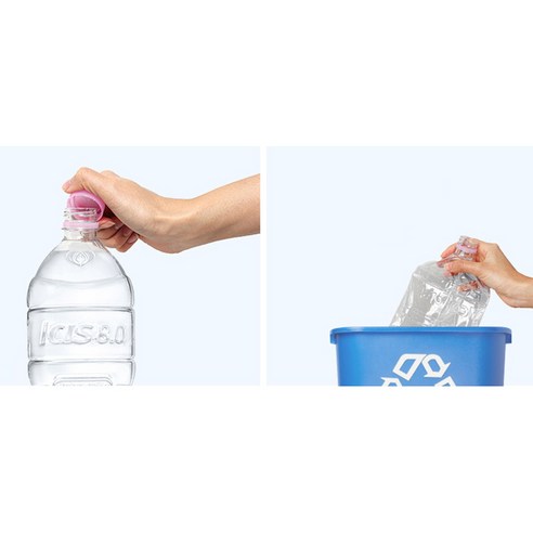 국내산 원료를 사용한 환경을 고려한 ECO 생수